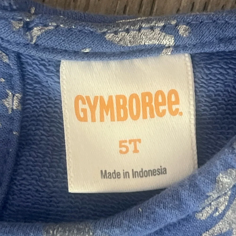 Gymboree Blue Dress with Unicorn Pattern